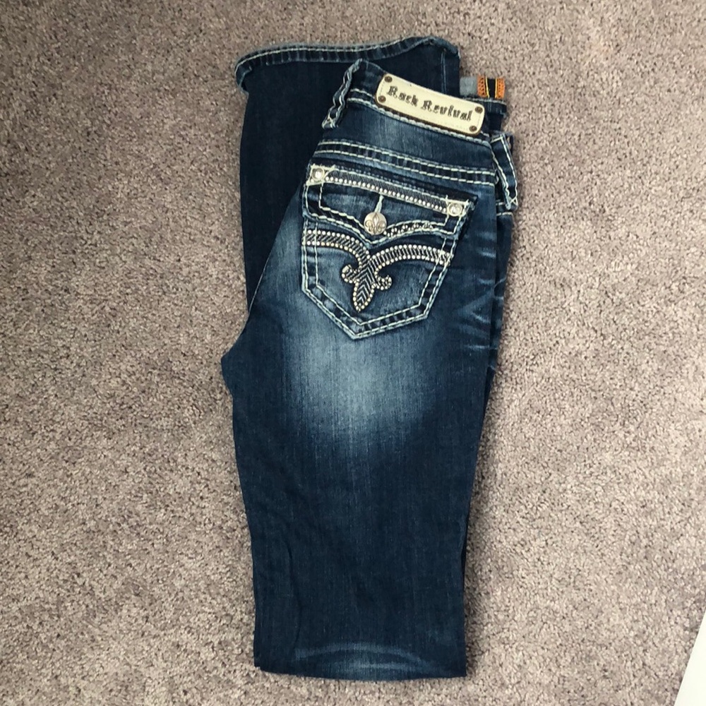 Women’s rock revival jeans
